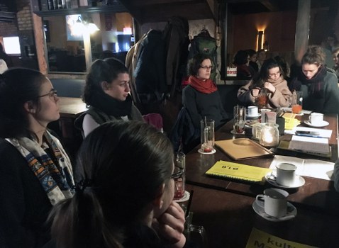 Gemütliche Runde zum Netzwerken