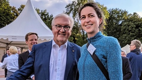 Bundespräsident und Dr. Görner