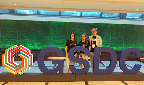 GSDC 2025 TUD Delegation with conference logo