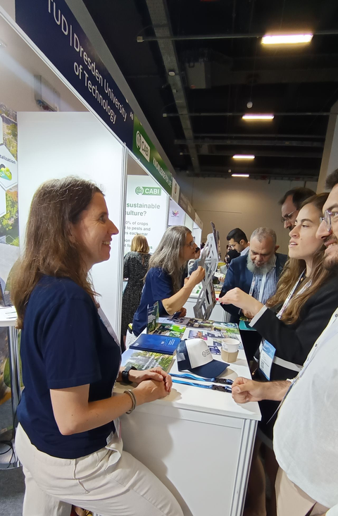 © TUD/A. Lindner | Sustainability Officer Maike Heitkamp-Mai shared insights into TUD’s sustainability strategy.