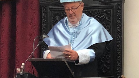 Prof. Dr. Dr. Faust Verleihung Dr.h.c. an der Uni Sevilla Rede