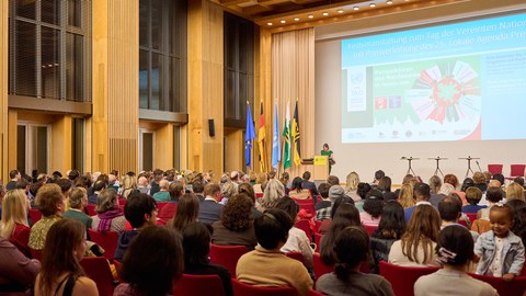 Plenary room in the New Town Hall Dresden