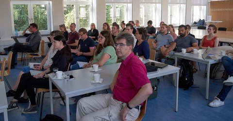 Das Auditorium von vorn