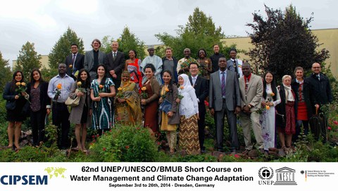 Participants of the SC62 course together with CIPSEM staff members