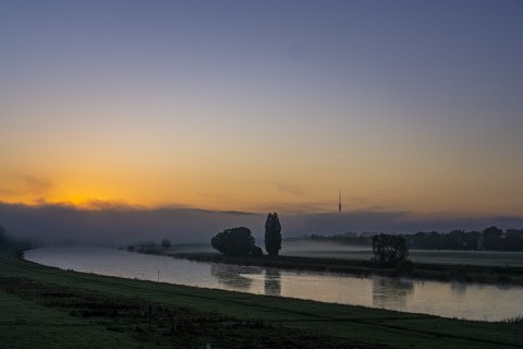 Sunrise in Dresden