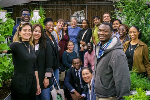 Gruppenfoto Anja Steglich Water Roof Farm