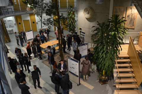 Blick auf die Postersession