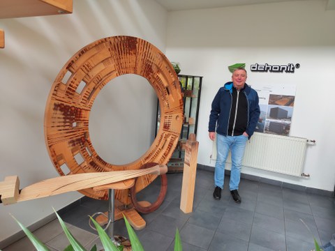 Besuch bei dehonit
