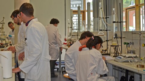 Studenten im Praktikum