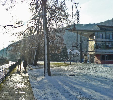 Judeichbau im Winter
