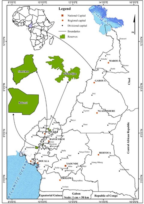 Map Bakossi ....