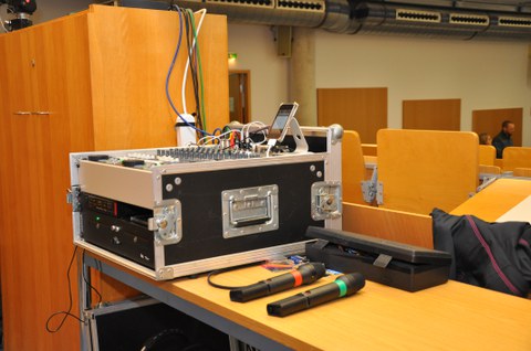 Auditechnik zur Tagungsausstattung