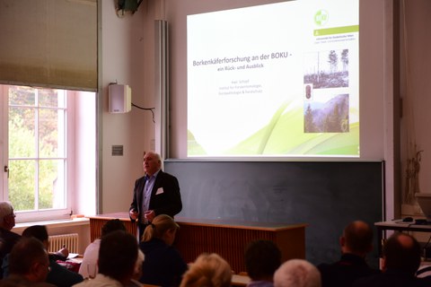Presentation by Prof. Dr. Axel Schopf from BOKU in Vienna 