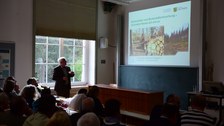 Presentation by Lutz-Florian Otto from Staatsbetrieb Sachsenforst