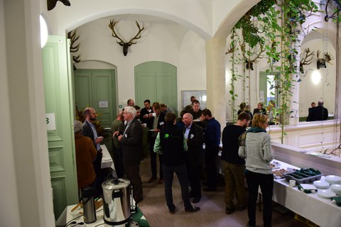 Coffee break during the colloquium