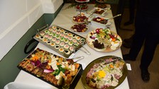 Evening buffet to finish off the first day
