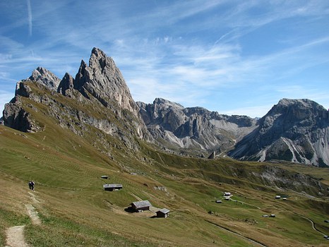Alpenpanorama in Südtirol