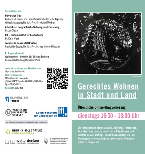 Der Flyer zur Ringvorlesung im Wintersemester 2024/25