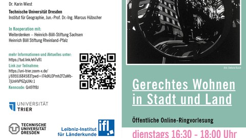 Der Flyer zur Ringvorlesung im Wintersemester 2024/25