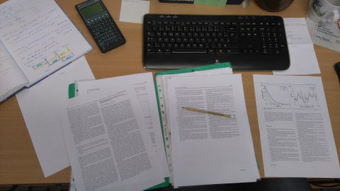 Schreibtisch Dissertation