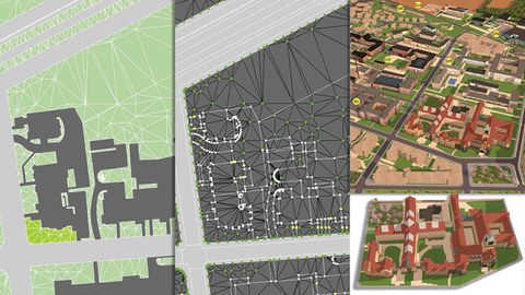 3D Modell Campus
