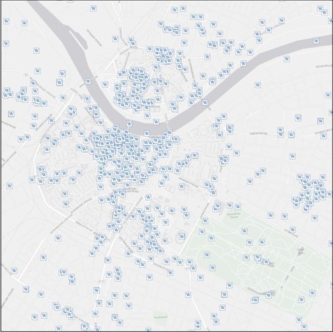 Georeferenzierte Wikipedia-Artikel