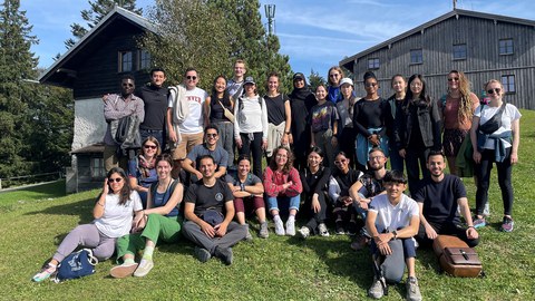 Students of the 14th international cartography master intake