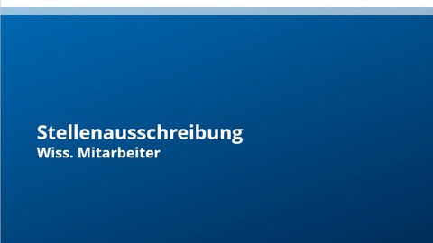 Stellenausschriebung
