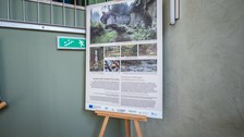 Teil der Wanderausstellung "Museum im Grünen"