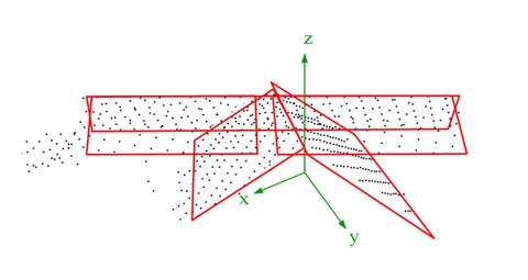 Rekonstruktion der Dachflächen
