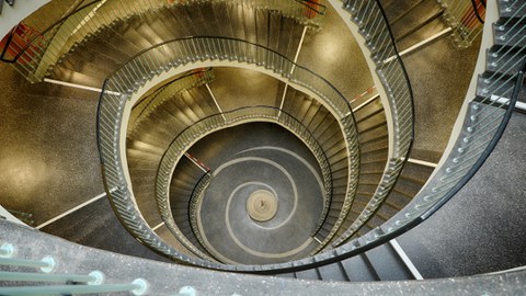 Hülsse-Bau Treppe