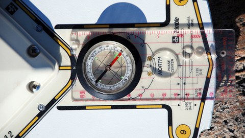 GPS Antenne mit Kompass