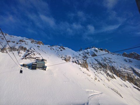 Schneefernerhaus mit Zugspitze