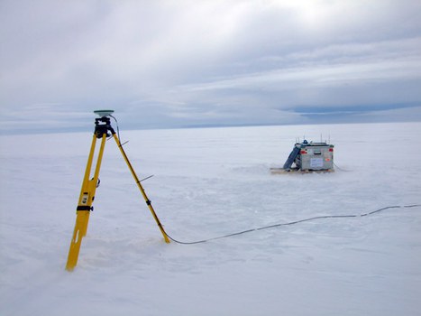 GPS-Station GETZ1 auf dem Getz-Schelfeis 