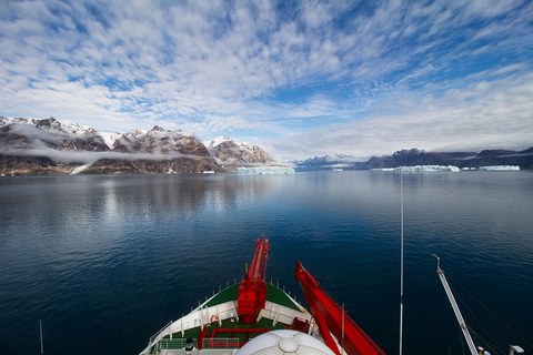 Polarstern im Scoresby Sund