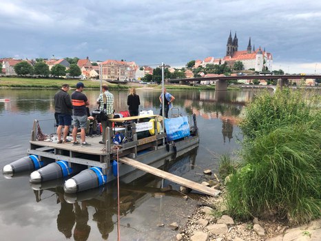 Start Forschungsfahrt DD-Magdeburg, Tag 1, Meißen