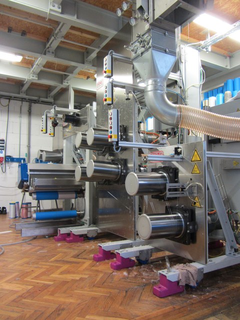 Projekt zPP, Spinnanlage