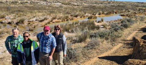 Joint excursion to typical non-perennial streams in South Africa