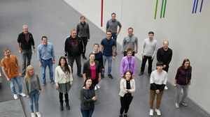 Gruupenfoto Institut für Wasserchemie