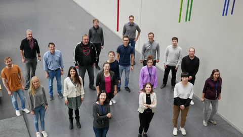 Gruupenfoto Institut für Wasserchemie