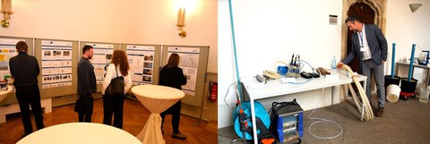 Präsentation fachlicher Inhalte sowie von Monitoring- und Messtechnik zum Thema Wasserressourcenmanagement