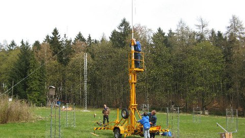 mobiler Mast und Gittermast