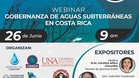 Webinar "Water Governance and Water Security in Costa Rica"