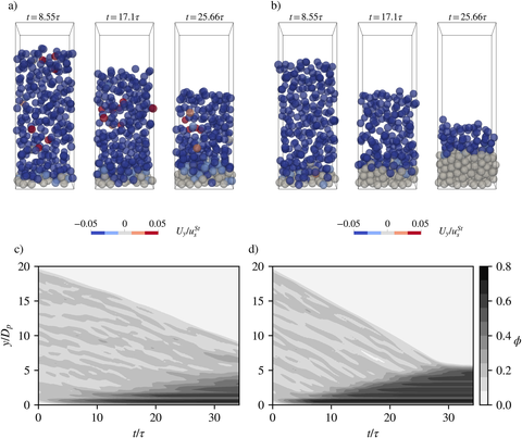 Visualization of instantaneous particle distributions