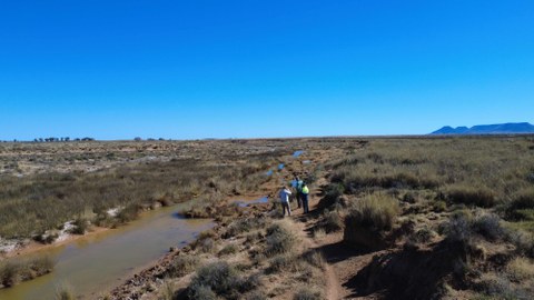 Temporärer Strom in Südafrika