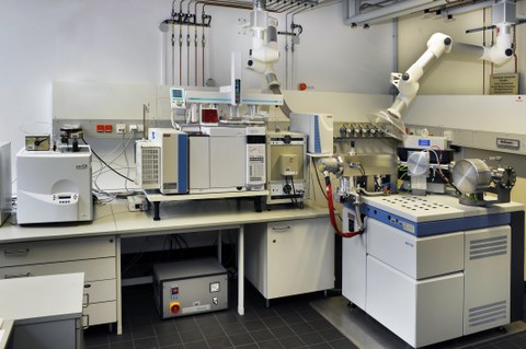 Labor am Institut für Grundwasserwirtschaft