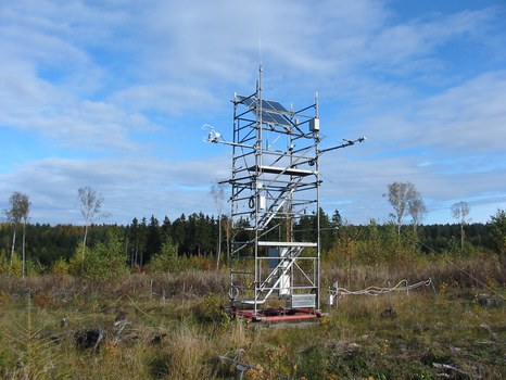 Messturm der Professur für Meteorologie