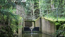Wernersbach gauge in the Tharandt Forest