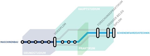 Netzplan Studium