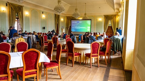 Workshop mit den Gemeinden im Schloss Děčín